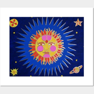 Groovy Sun Posters and Art